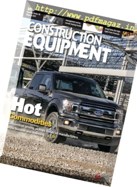 Construction Equipment – May 2017 Cover