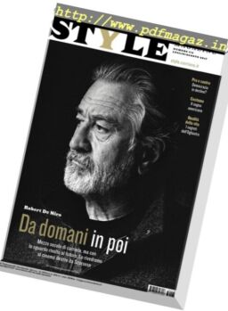 Corriere della Sera Style – Luglio-Agosto 2017