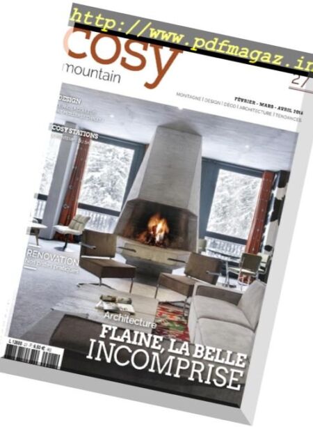 Cosy Mountain – Fevrier-Mars-Avril 2016 Cover