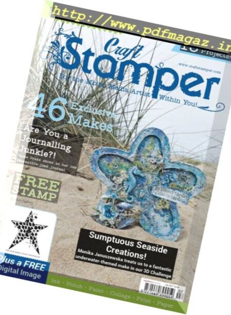 Craft Stamper – July 2017 Cover