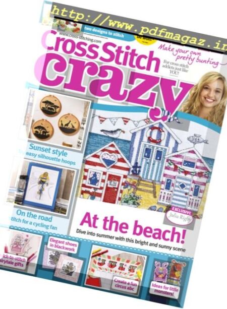 Cross Stitch Crazy – July 2017 Cover