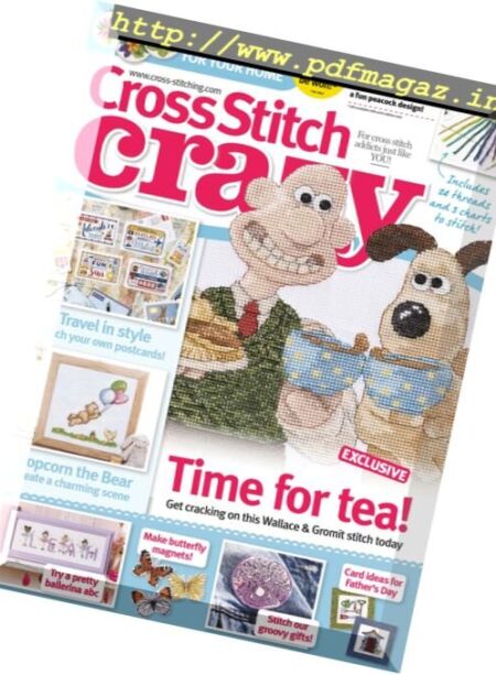 Cross Stitch Crazy – June 2017 Cover
