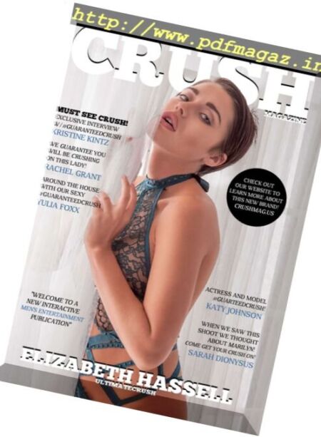 Crush – Issue 1, 2017 Cover