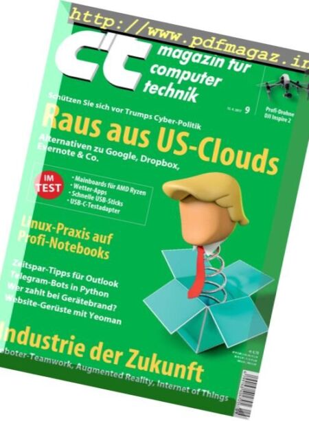 c’t Germany – 15 April 2017 Cover