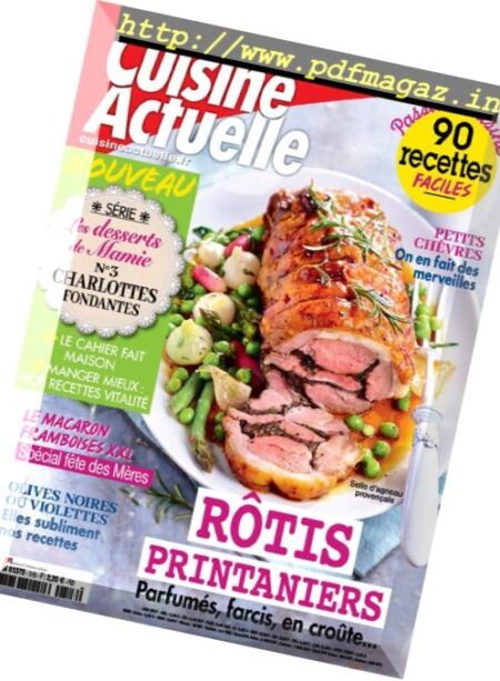 Cuisine Actuelle – Juin 2017 Cover