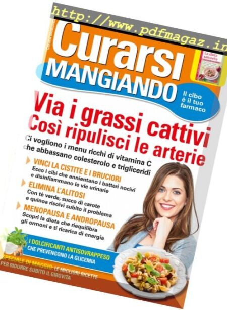 Curarsi Mangiando – Maggio 2017 Cover
