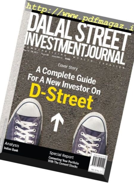 Dalal Street Investment Journal – 28 May 2017 Cover