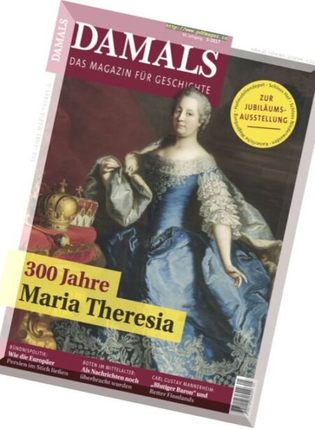 Damals – Nr.5, 2017 Cover