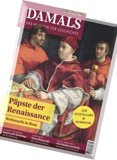 Damals – Nr.6 2017 Cover