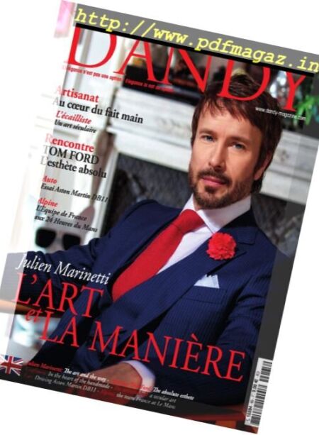 Dandy France – Printemps 2017 Cover