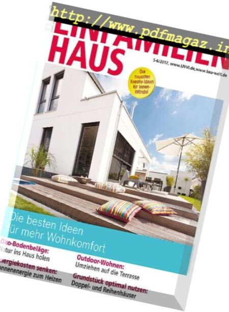 Das Einfamilienhaus – Mai Juni 2017 Cover