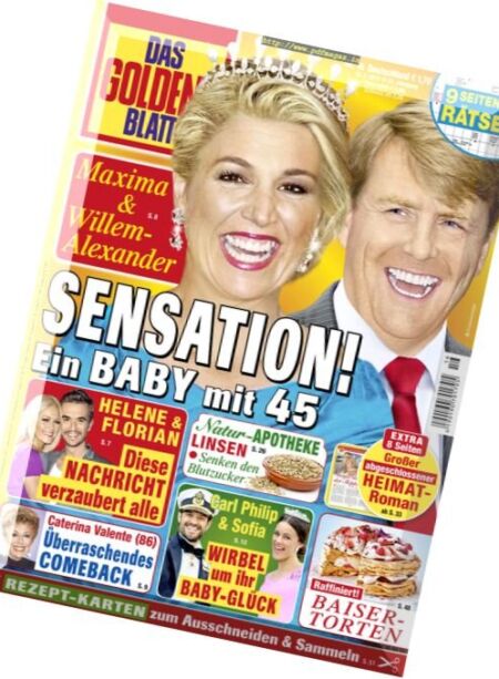 Das Goldene Blatt – 15 April 2017 Cover