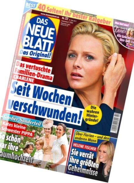 Das Neue Blatt – 24 Mai 2017 Cover