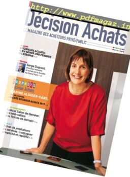 Decision Achats – Avril 2017
