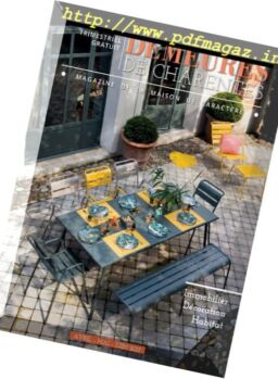 Demeures de Charentes – Avril-Mai-Juin 2017