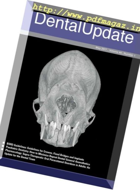 Dental Update – May 2017 Cover