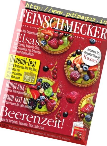 Der Feinschmecker – Juni 2017 Cover