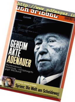 Der Spiegel – 8 April 2017