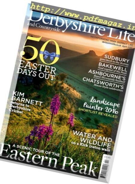 Derbyshire Life – April 2017 Cover