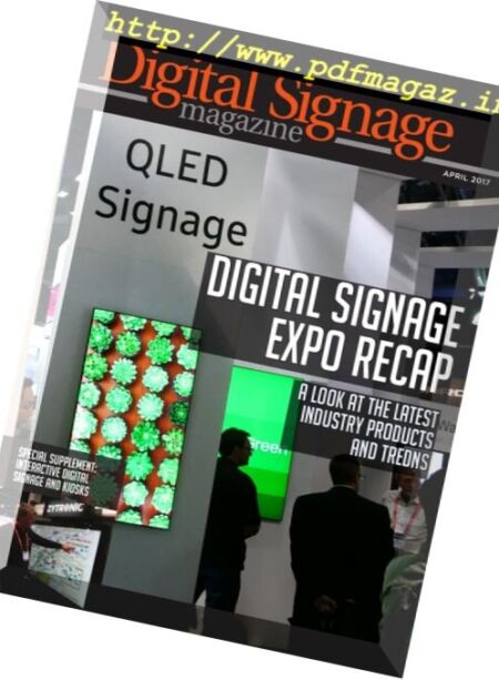 Digital Signage – April 2017 Cover
