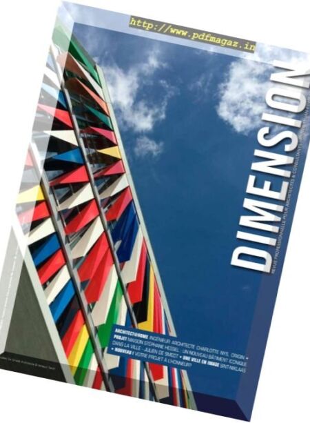 Dimension – Janvier-Fevrier-Mars 2017 Cover