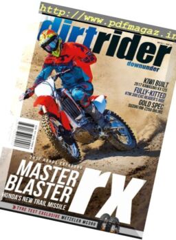 Dirt Rider Downunder – May 2017