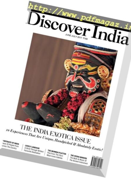 Discover India – June-July 2017 Cover