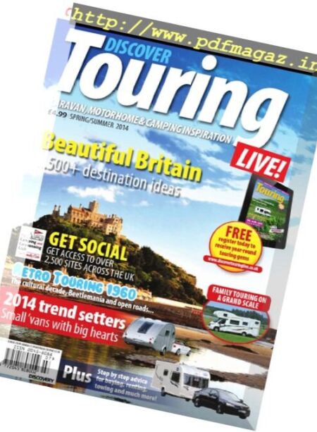 Discover Touring – Spring-Summer 2014 Cover