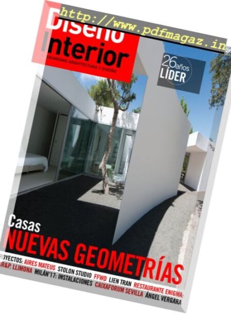 Diseo Interior – Junio 2017 Cover