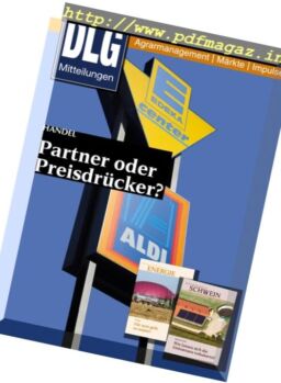 DLG Mitteilungen – Mai 2017