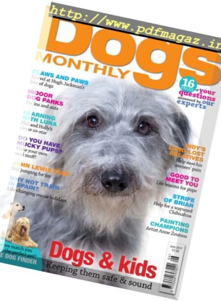 Dogs Monthly – June 2017 Cover
