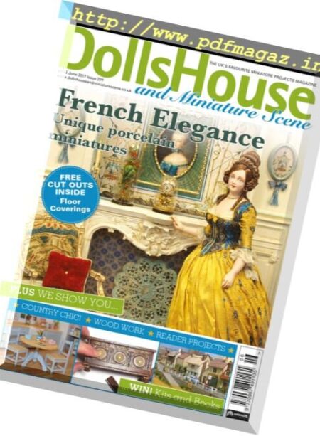 Dolls House and Miniature Scene – June 2017 Cover