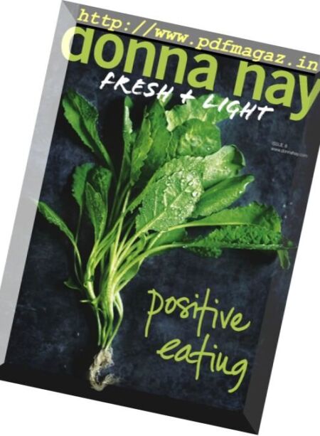donna hay – Fresh + Light – Issue 8, 2017 Cover