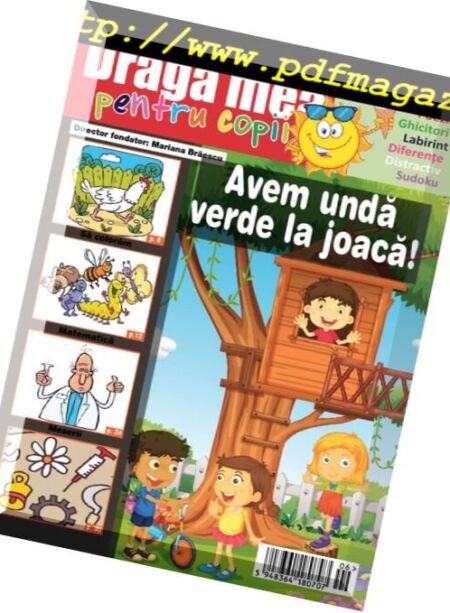 Draga mea pentru copii – Iunie 2017 Cover
