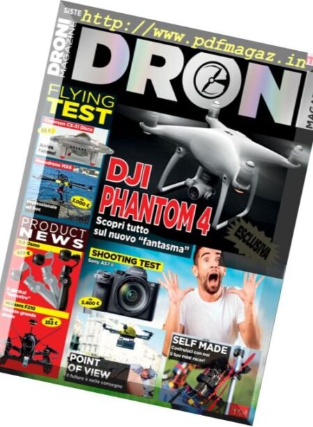 Droni Magazine – Aprile-Maggio 2016 Cover