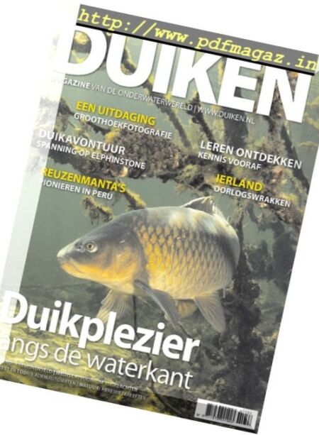 Duiken – April 2017 Cover