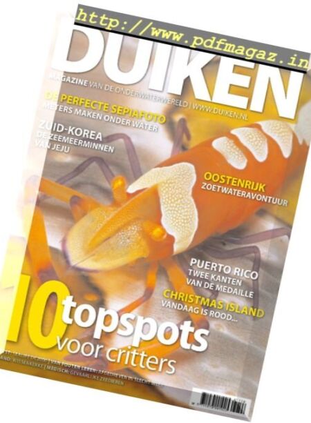 Duiken – Juni 2017 Cover
