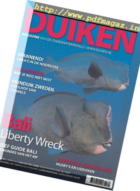 Duiken – Mei 2017 Cover