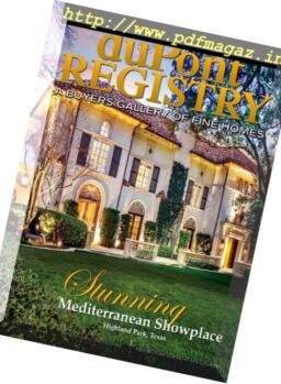 duPontREGISTRY Homes – June 2017