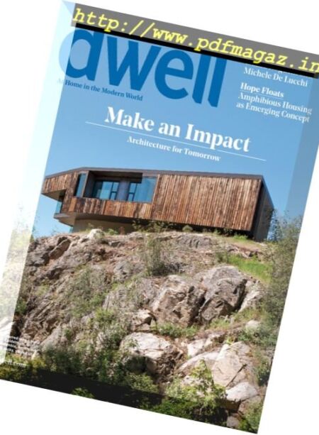 Dwell – May – June 2017 Cover