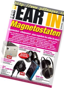 Ear-In Germany – Mai-August 2017