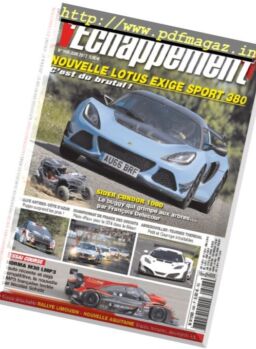 Echappement – Juin 2017