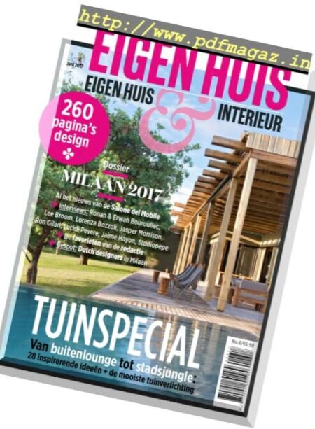 Eigen Huis & Interieur – Juni 2017 Cover