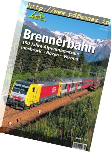 Eisenbahn Journal Bahnen+Berge – Nr.1, 2017 Cover