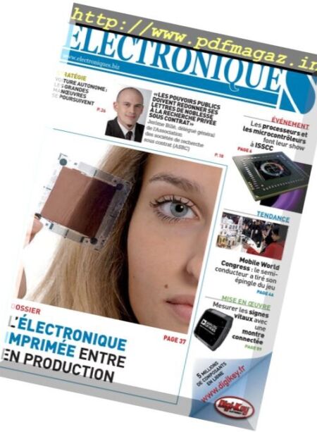 Electronique S – Mars 2017 Cover