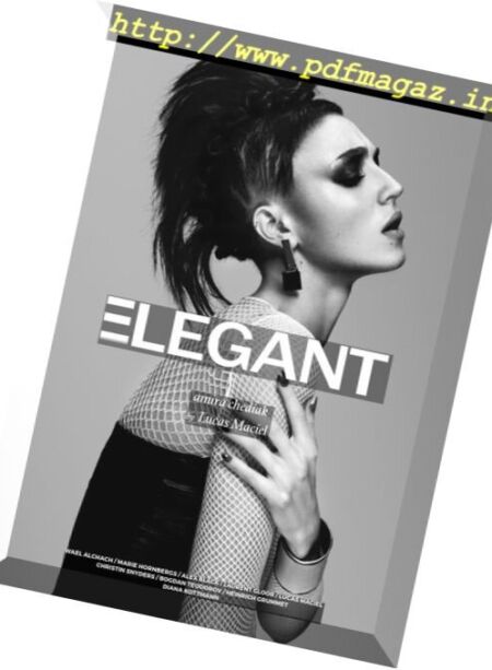 Elegant Magazine – Fashion N 13, March 2017 Cover
