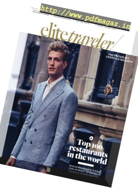 Elite Traveler – May-June 2017 Cover