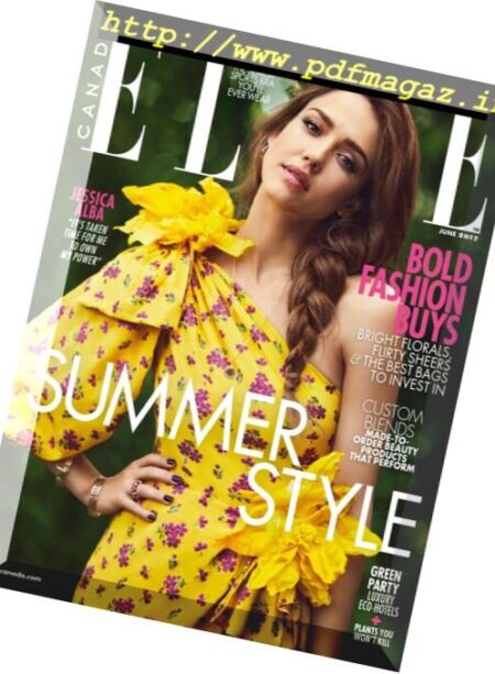 Elle Canada – June 2017 Cover