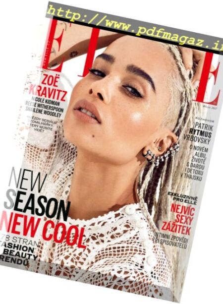 Elle Czech Republic – Brezen 2017 Cover