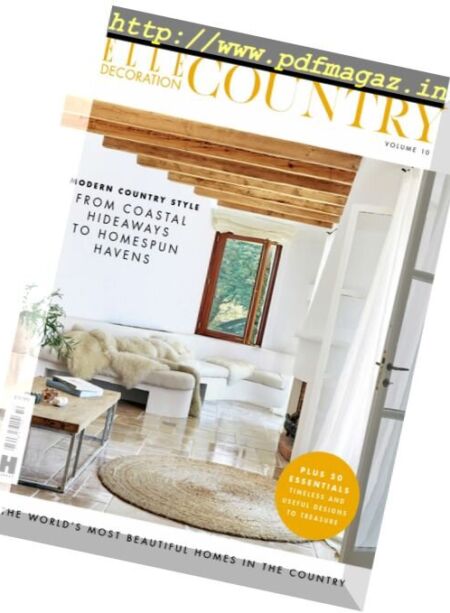 Elle Decoration Country – Vol. 10, 2017 Cover